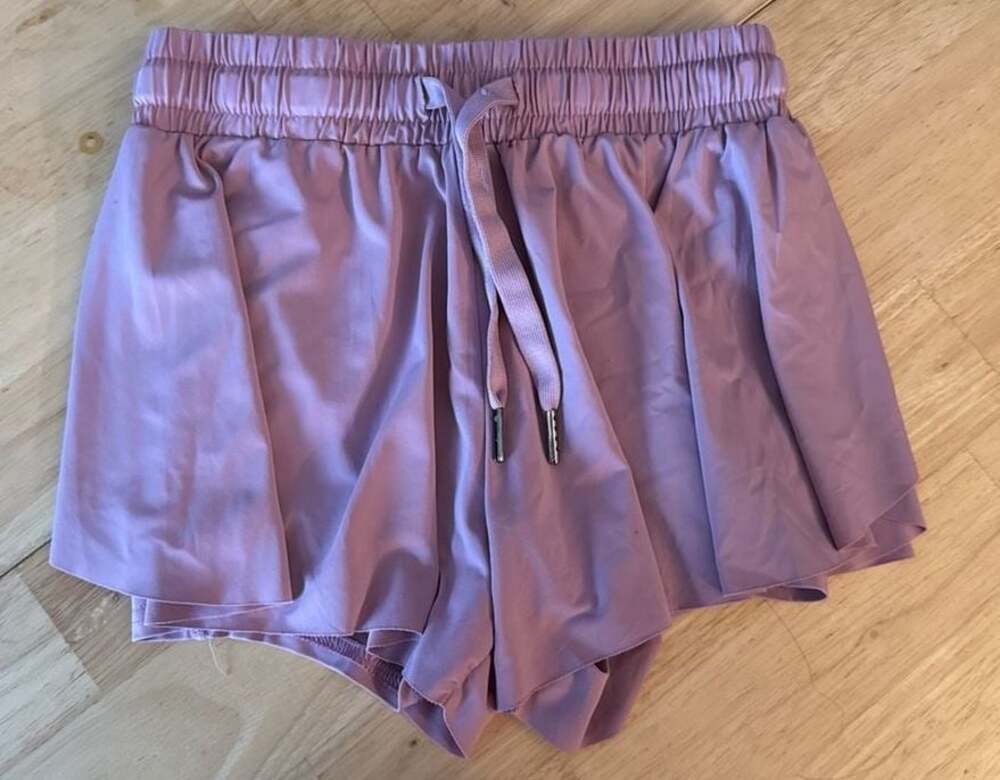 Liberty Pro light rose Butterfly Running Shorts Size Youth Small YS